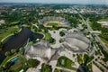 The Munich Olympic park and Olympic stadium Royalty Free Stock Photo