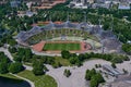 The Munich Olympic park and Olympic stadium Royalty Free Stock Photo