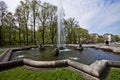 Munich, Germany - Maximilian Park, putti fountain