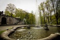 Munich, Germany - Maximilian Park, putti fountain