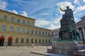 The Residenz in central Munich, Bavaria, Germany Royalty Free Stock Photo