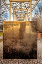 MUNICH,GERMANY - Memorial to the White Rose Movement