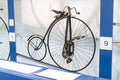 Exhibition of bicycle models and the development process of the bicycle industry to the Munich Transport Museum Deutsches Museum Royalty Free Stock Photo