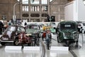 Museum of transport in the city of Munich. The collection of retro transport and accessories is a heritage of the country.