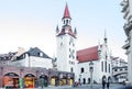 Munich, Germany, Old town hall. Royalty Free Stock Photo