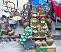 MUNICH Germany - Open air giant flea market Riesenflohmarkt, Royalty Free Stock Photo