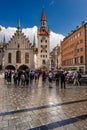 Old Town Hall - Altes Rathaus - Marienplatz Munich Germany Royalty Free Stock Photo