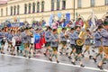 Munich, Germany, September 18, 2016: The Traditional Costume Parade during Octoberfest 2016 in Munich Royalty Free Stock Photo