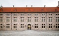 Munich, Germany- : View of the Munich Residenz Museum Facade in the Hall Royalty Free Stock Photo