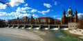 Munich - Isar river and St. Lukas Church