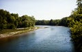 Munich, Isar river in summer