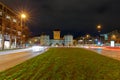 Munich. Izar gate at night. Royalty Free Stock Photo