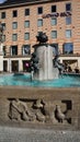 Munich Marienplatz Bavaria fischbrunnen fish fountain pool