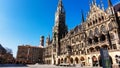 munich marienplatz in bavaria germany