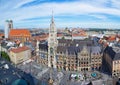 Munich Marienplatz Royalty Free Stock Photo