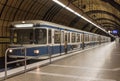 The Munich metro system, one of the most advanced in Europe
