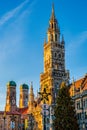 Munich Neues Rathaus Royalty Free Stock Photo