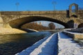 Munich and river Isar