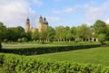 Munich, Theatine church from the Hofgarten