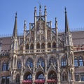 Munich town hall, Bavaria Germany Royalty Free Stock Photo