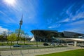 tv tower in munich, bavaria, blue sky