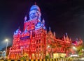 Municipal Corporation Building. Built in 1893, it is a heritage building in Mumbai, India Royalty Free Stock Photo