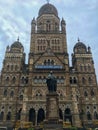 The Municipal Corporation Building, Mumbai located in South Mumbai in Maharashtra, India is a Grade IIA heritage building opposite