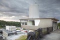 Municipal Elevator Observation Deck in Oregon City Royalty Free Stock Photo