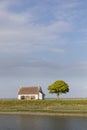 Municipal hall, Saint Valery sur Somme, France Royalty Free Stock Photo