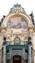 Municipal house of Prague Royalty Free Stock Photo