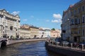 Municipal landscape, city Saint Petersburg