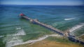 Huntington beach pier Royalty Free Stock Photo