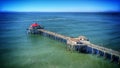 Huntington beach pier Royalty Free Stock Photo