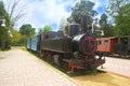 Municipal railway park Kalamata Greece