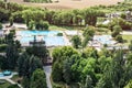 Municipal swimming pool in Nitra city, Slovakia
