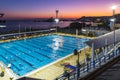 Municipal swimming pools in Piraeus, Athens, Greece