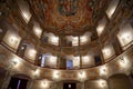 The Municipal Theater in the Penna San Giovanni village, Italy