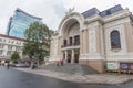 Municipal Theatre or Saigon Opera House in Ho Chi Minh City, Vietnam Royalty Free Stock Photo