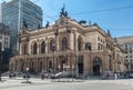 Municipal Theatre Sao Paulo Brazil Royalty Free Stock Photo