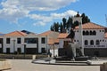 Municipality of Chincheros city facade Cuzco