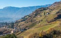 San Genesio, idyllic village near Bolzano. Trentino Alto Adige, Italy. Royalty Free Stock Photo