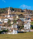 San Genesio, idyllic village near Bolzano. Trentino Alto Adige, Italy.