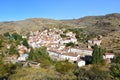 View of the town of Munilla. La Rioja. Royalty Free Stock Photo