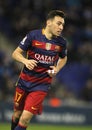 Munir El Haddadi of FC Barcelona Royalty Free Stock Photo