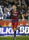 Munir El Haddadi of FC Barcelona Royalty Free Stock Photo