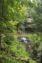 Waterfall Forest Munising Michigan Royalty Free Stock Photo