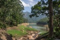 View of Kundala Lake located in Munnar