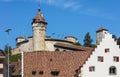 Munot fortress in Schaffhausen, Switzerland Royalty Free Stock Photo