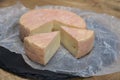 Munster gerome French cheese, strong-smelling soft cheese with subtle taste, made mainly from milk first produced in Vosges