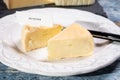 Munster gerome French cheese, strong-smelling soft cheese with subtle taste, made mainly from milk first produced in Vosges